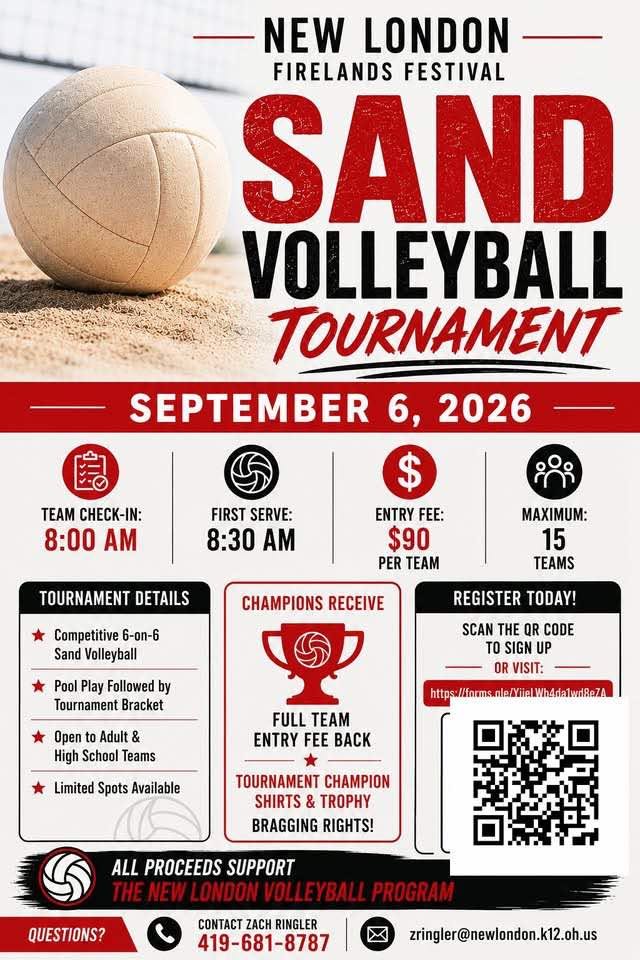 Volleyball tournament Flyer